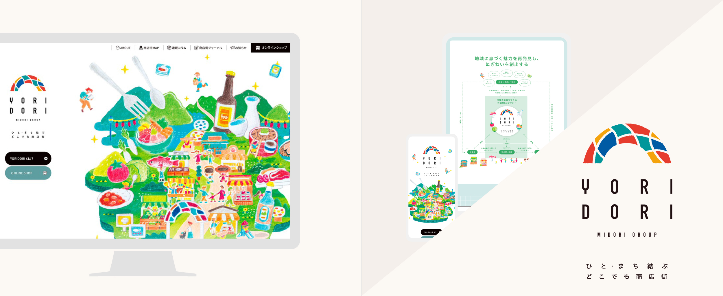 YORIDORI worksカバー写真