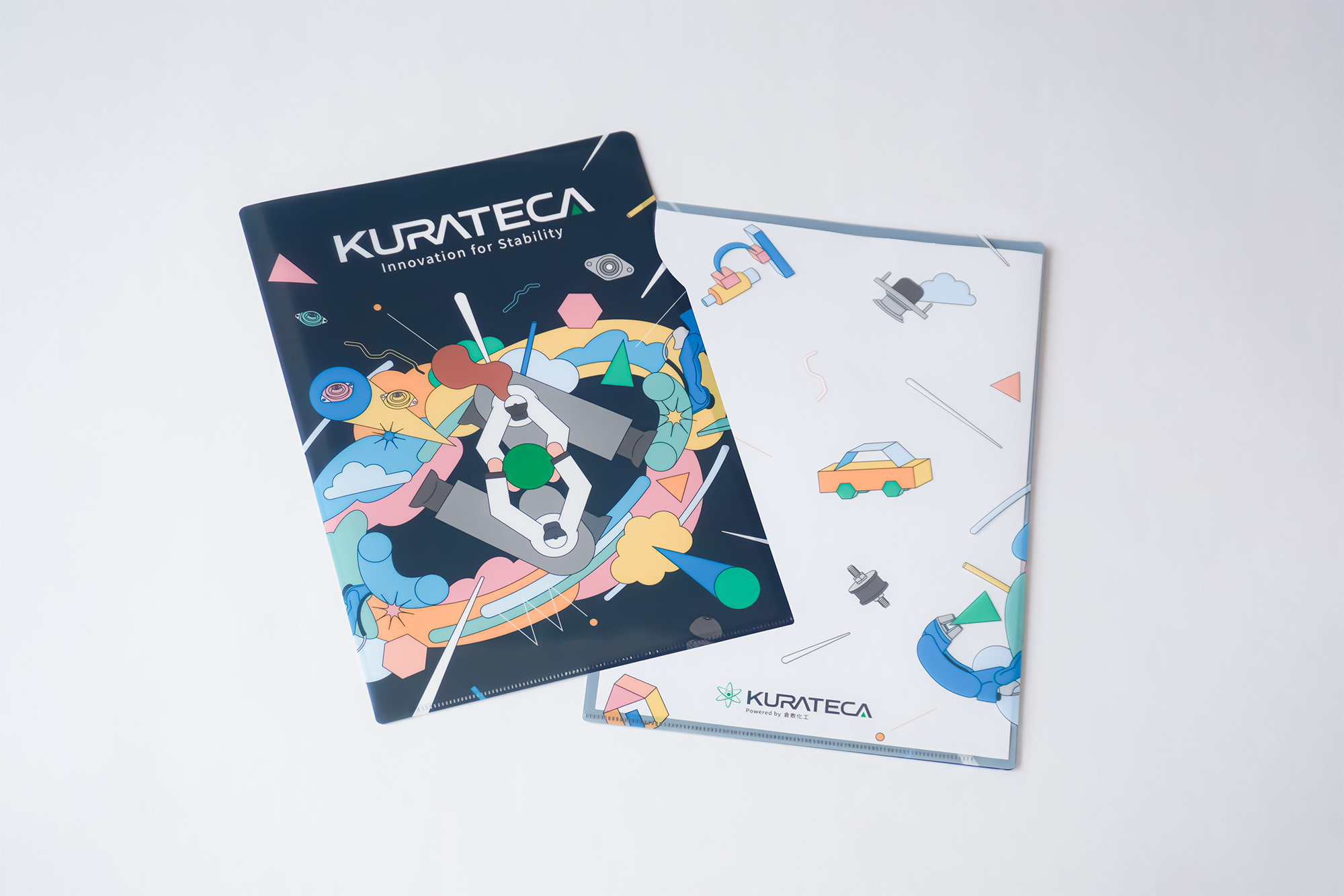 KURATECA採用サイト　クリアファイル